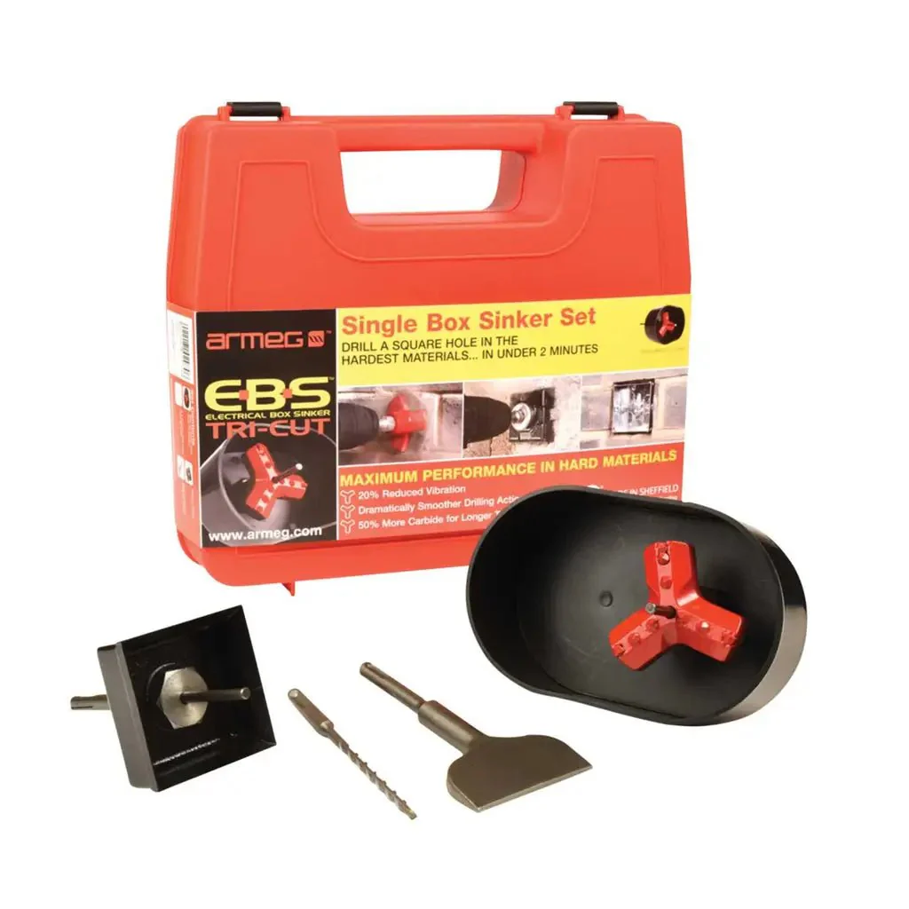 Armeg Tri-Cut Single Box Sinking Set