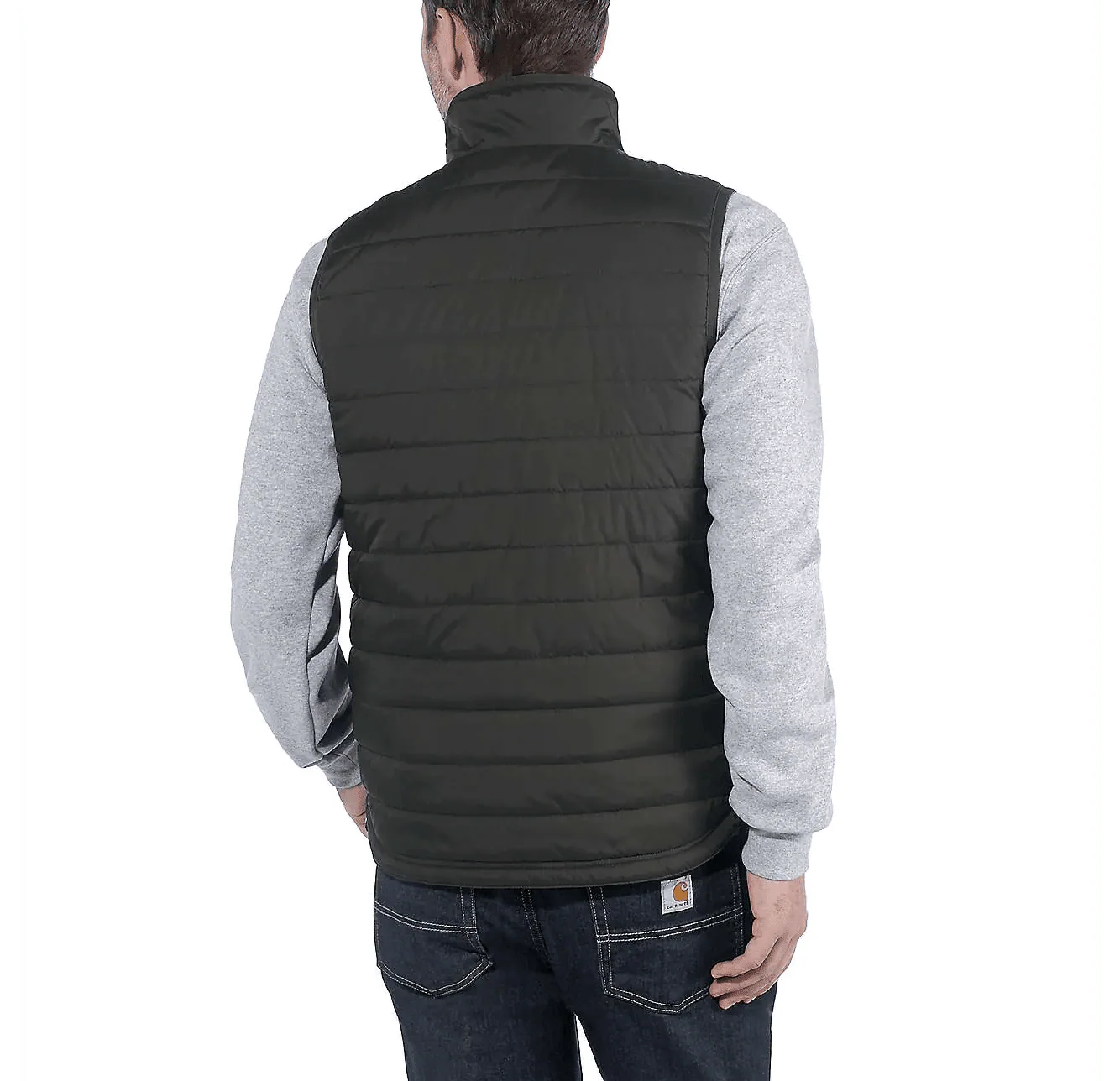 Carhartt Rain Defender Relaxed Fit Lightweight Insulated Vest Black - Image 2
