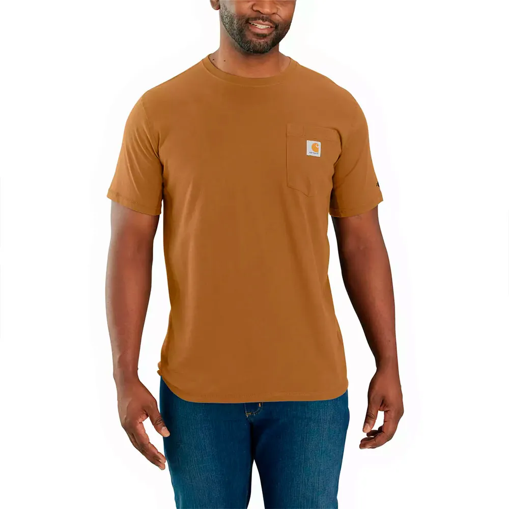 Carhartt Force Relaxed Fit Midweight Short-Sleeve Pocket T-Shirt - Image 2
