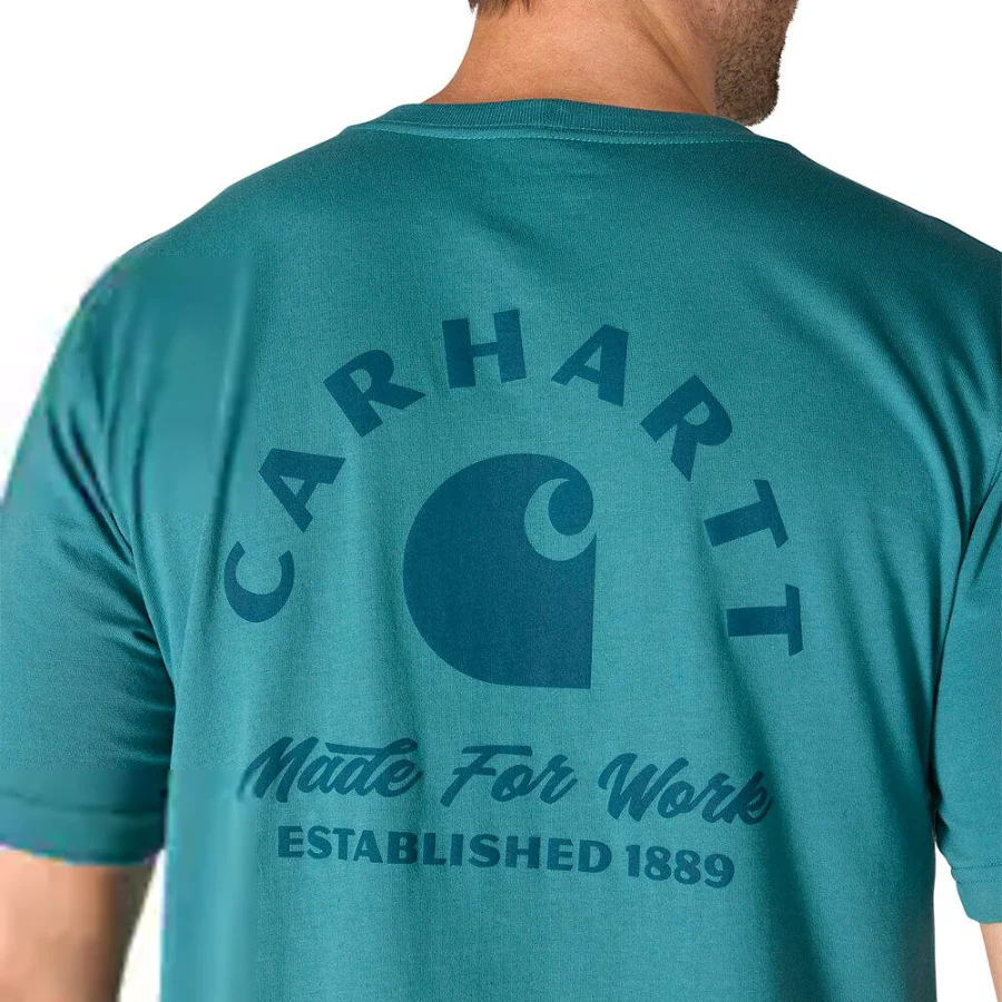Carhartt Men's Irvine Relaxed Print T-Shirt - Image 5