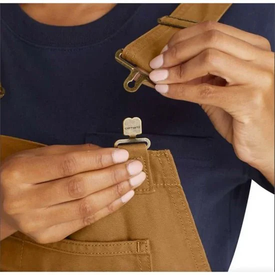 Carhartt Rugged Flex Relaxed Fit Canvas Shortalls - Image 4