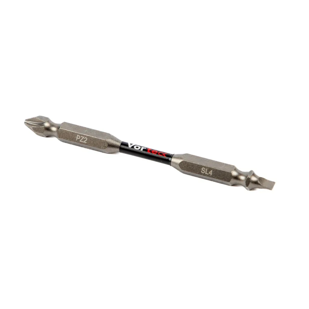 CK T4482 DEPZ2SL409D3 Vorteck Impact Double Screwdriver Bit PZ2/SL4 - 90mm - Image 2