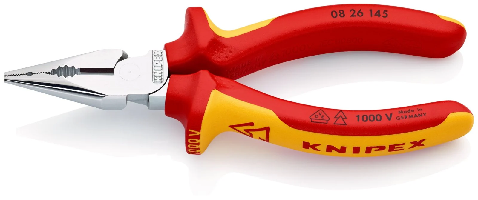 KNIPEX Needle-Nose Combination Pliers 145mm - 08 26 145