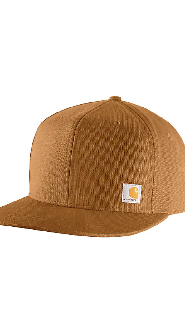 Carhartt Firm Duck Flat Brim Cap