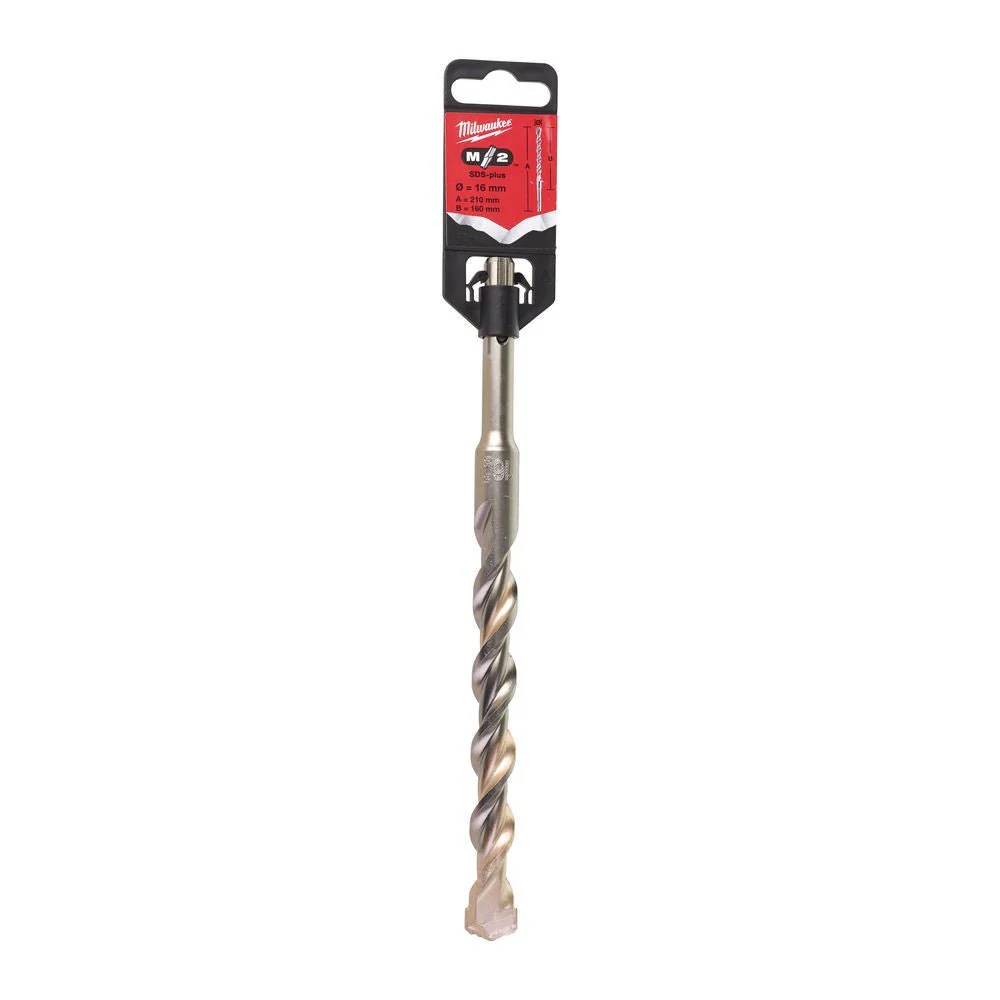 Milwaukee M2 Hammer Drill Bit SDS Plus - Image 16