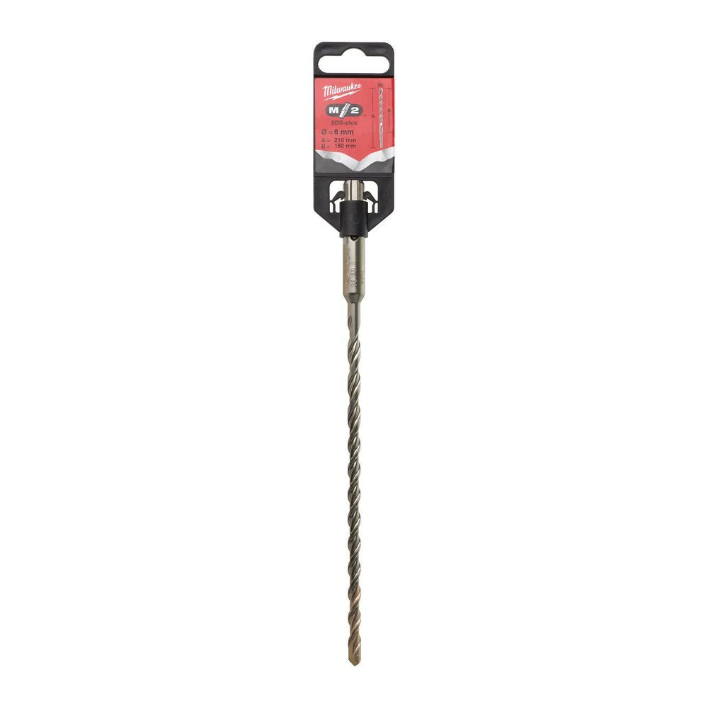 Milwaukee M2 Hammer Drill Bit SDS Plus - Image 6