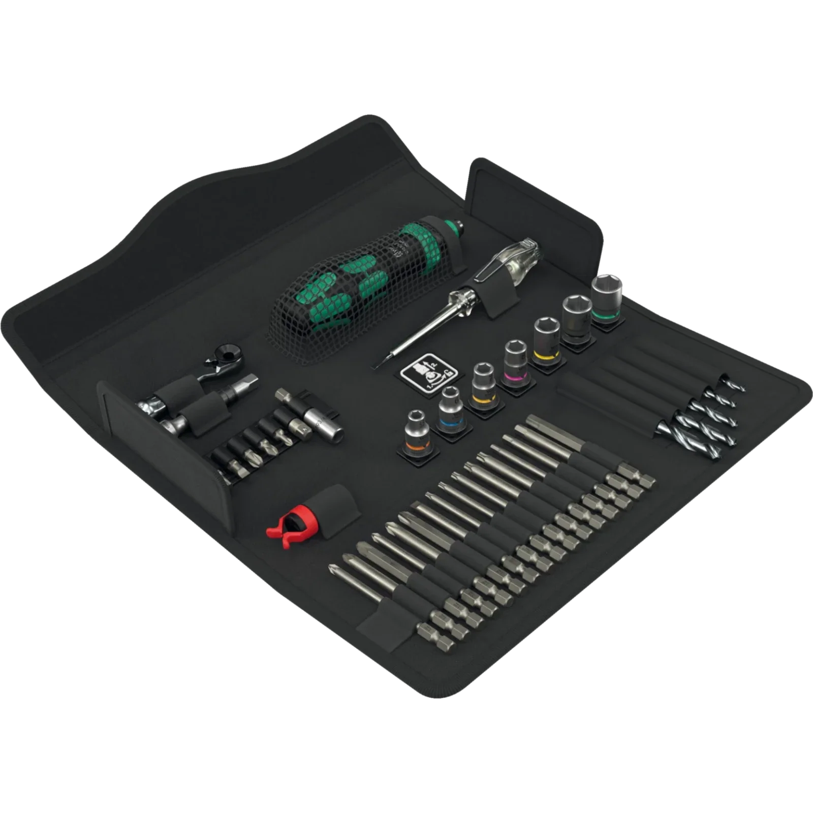 Wera Tools Kraftform Kompakt H1 Tool Set Wood 41 Piece