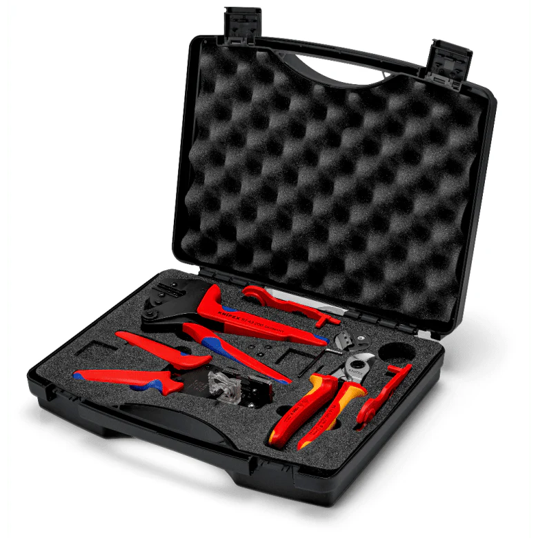 KNIPEX Photovoltaics kit for solar cable connectors MC4 (Multi-Contact) 7 parts - Image 2