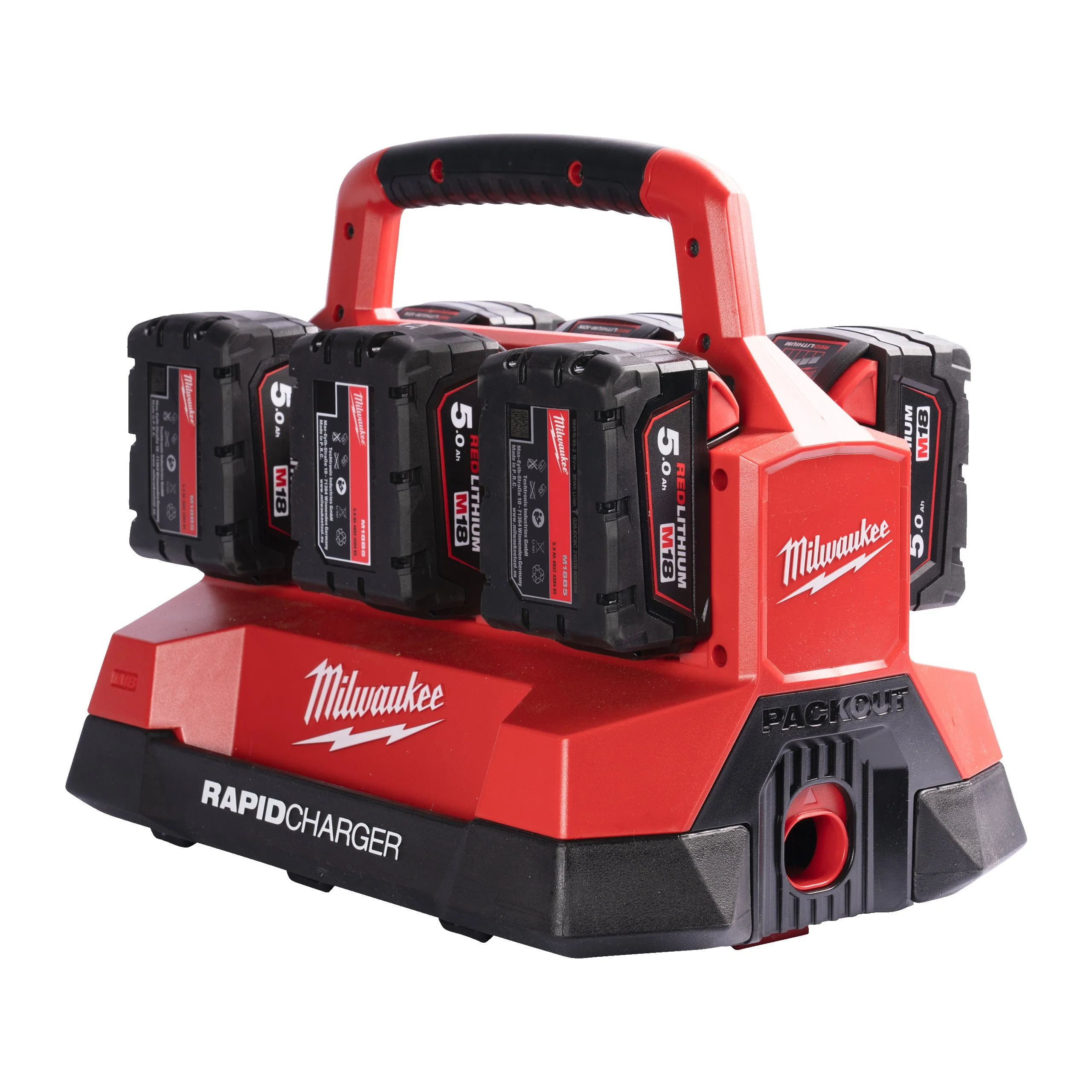 Milwaukee M18PC6 Packout 6 Port Rapid Charger 240V - Image 2