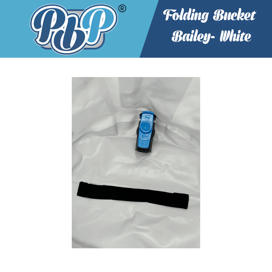 PBP 'Bailey' Folding Bucket [30L with Quick Hose Connector] - Image 5