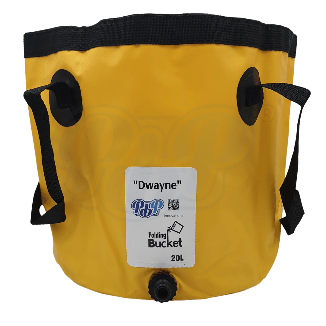PBP 'Dwayne' Folding Bucket [20L with Quick Hose Connector] - Image 4