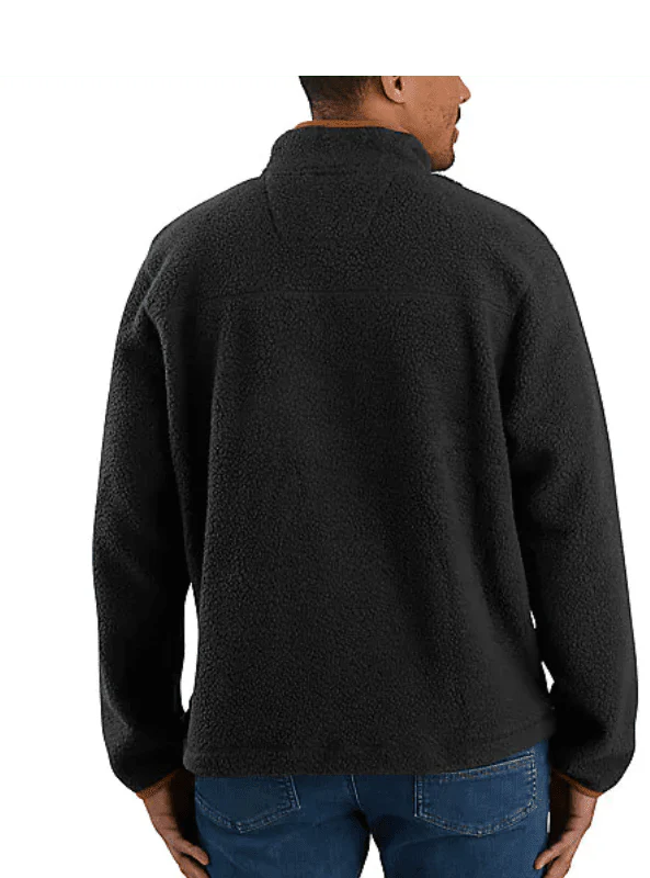 Carhartt Relaxed Fit Fleece Snap Front Jacket - 2 Warmer Rating - Image 4