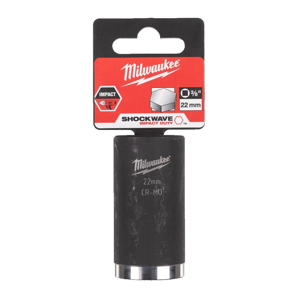 Milwaukee SHOCKWAVE™ Impact Duty 3/8" Drive Deep Impact Socket - Image 19