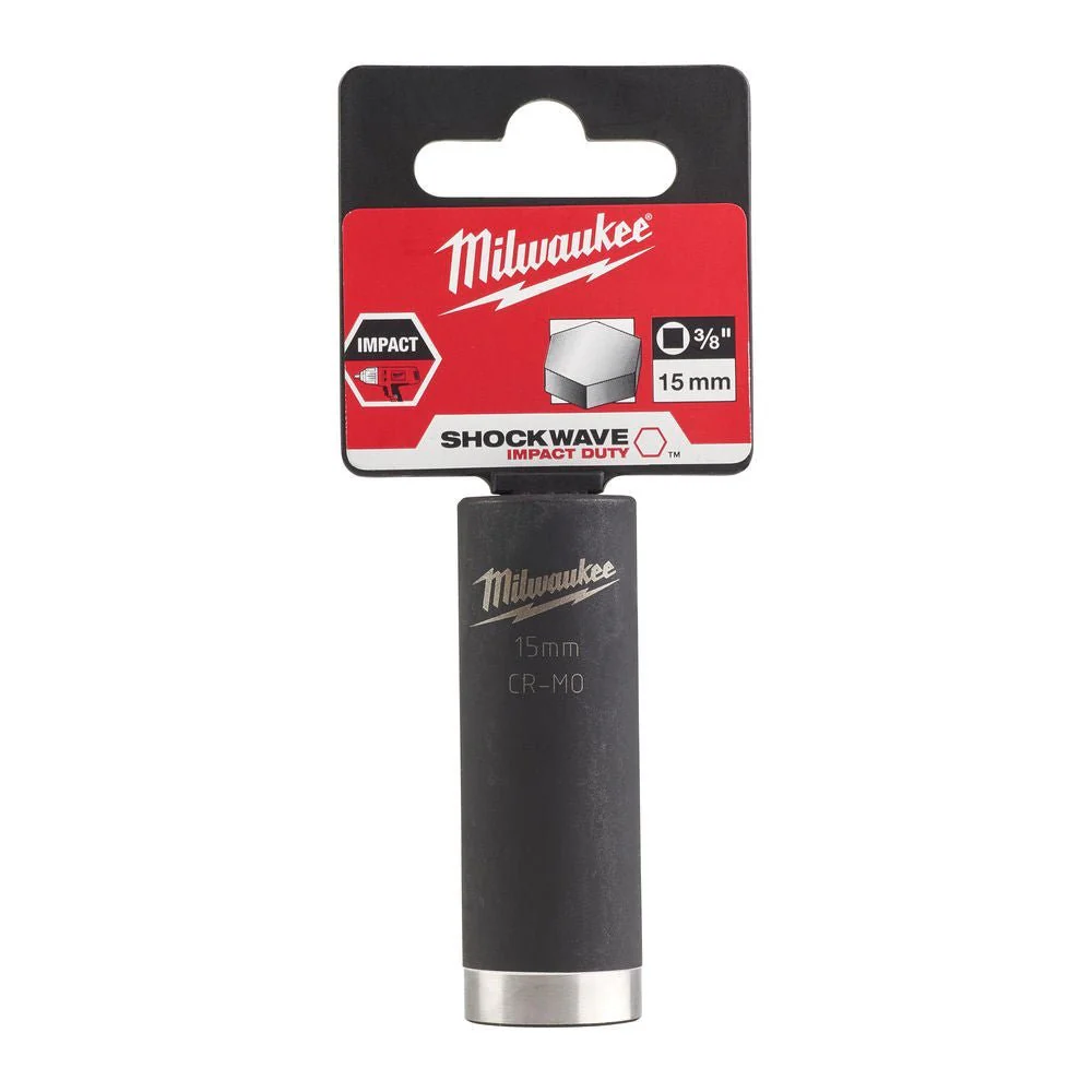 Milwaukee SHOCKWAVE™ Impact Duty 3/8" Drive Deep Impact Socket - Image 8