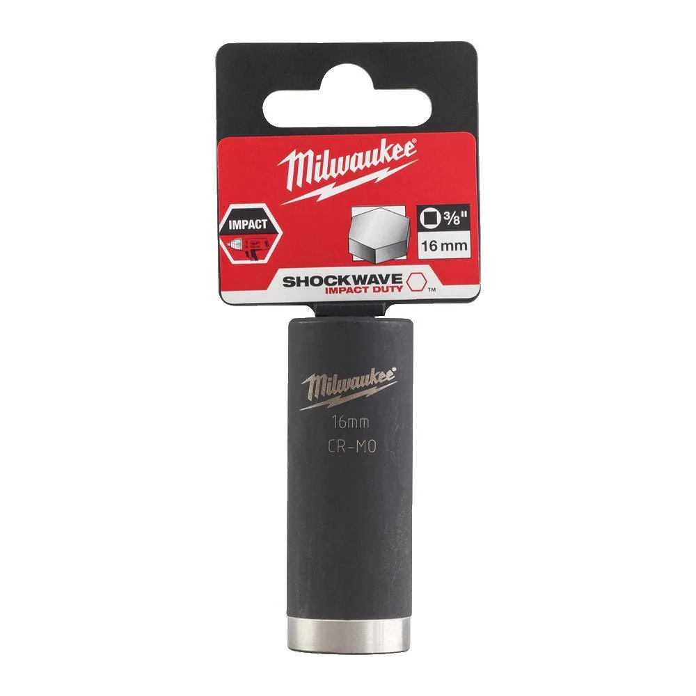 Milwaukee SHOCKWAVE™ Impact Duty 3/8" Drive Deep Impact Socket - Image 9
