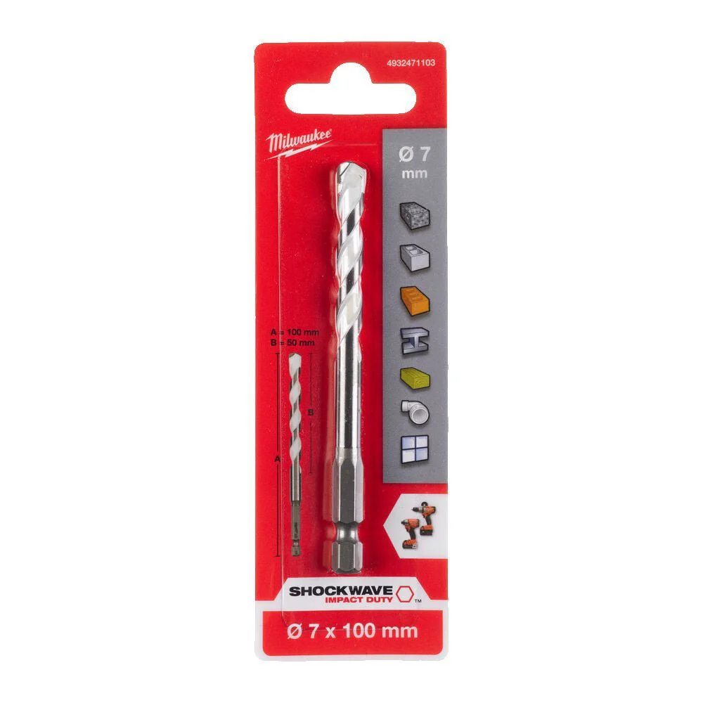 Milwaukee SHOCKWAVE™ Multi-Material Drill Bit - Image 17