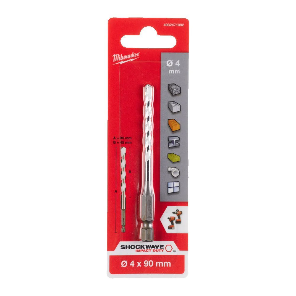 Milwaukee SHOCKWAVE™ Multi-Material Drill Bit - Image 4