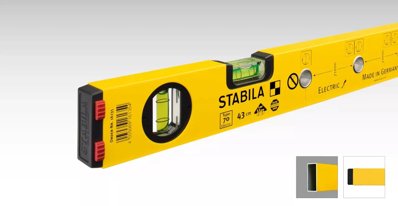 Stabila Type 70 electric spirit level 43cm - 16135