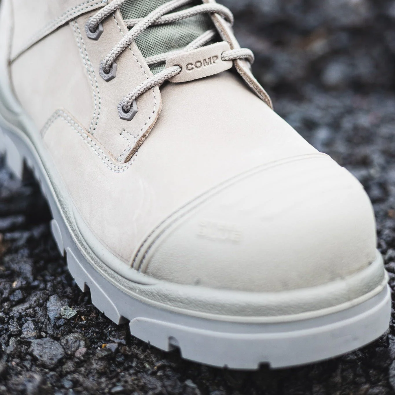 Steel Blue Southern Cross Zip Safety Boots Scuff Cap - Image 13