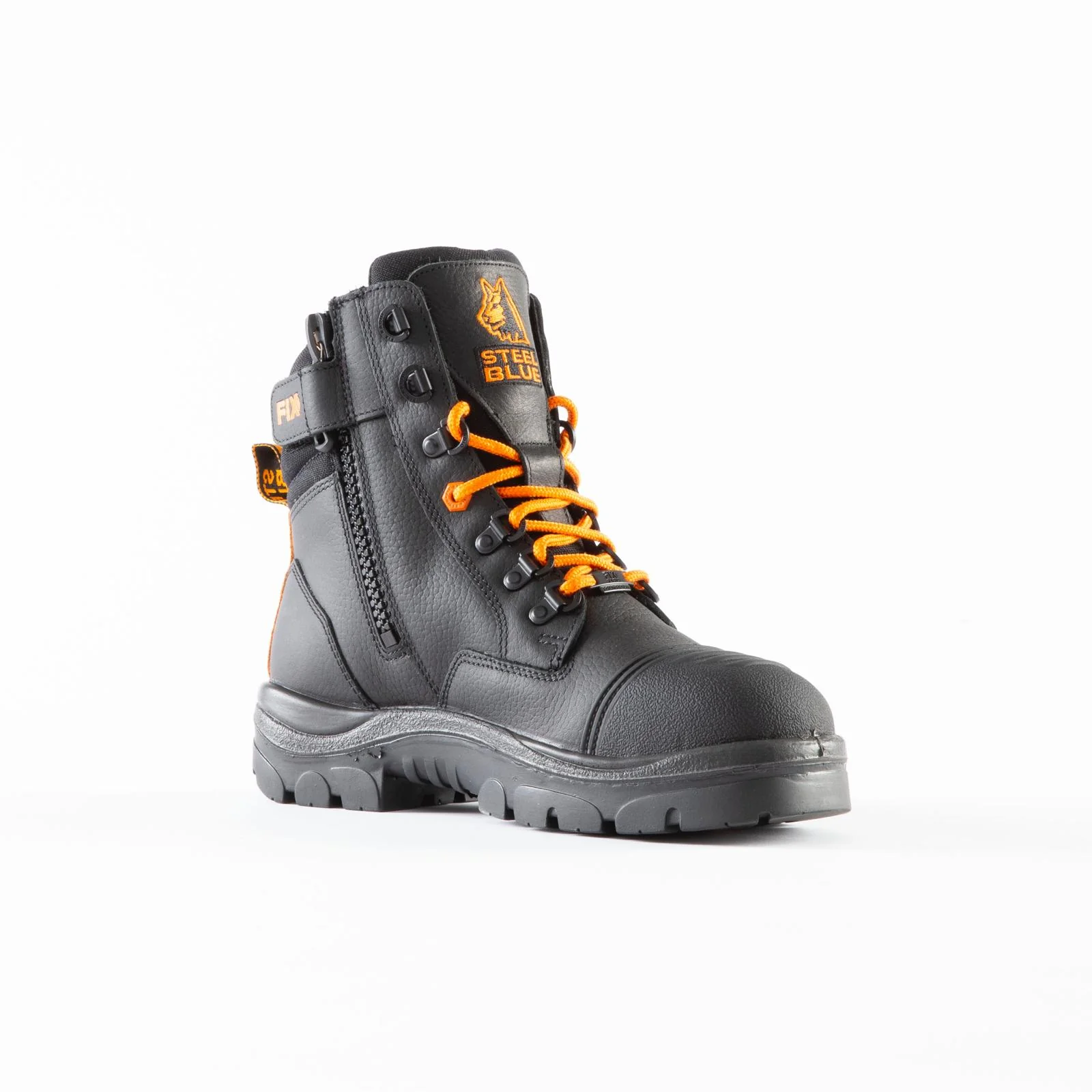 Steel Blue Southern Cross Zip Safety Boots Scuff Cap WOMENS - Image 17