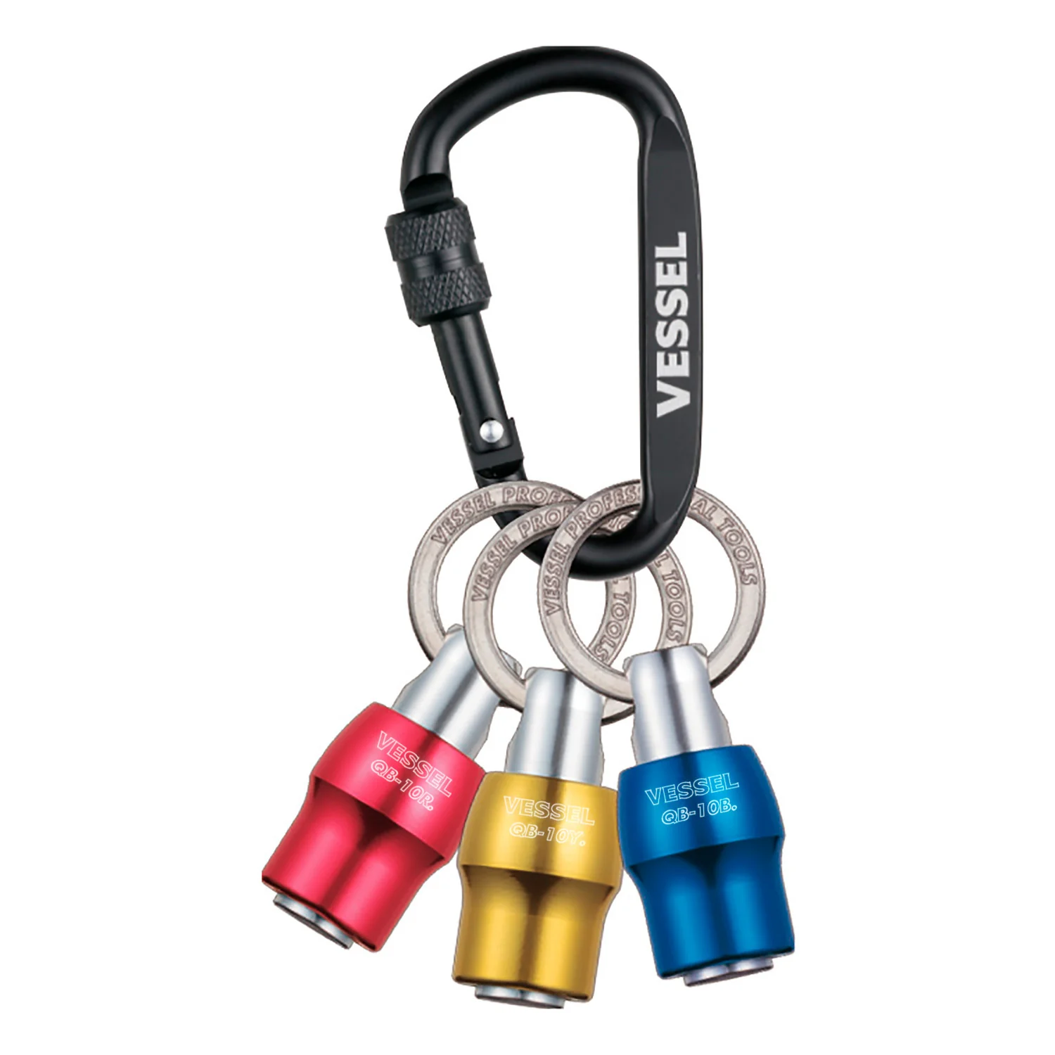 Vessel 3-Piece Quick Catcher No.QB-K3C (Red,Blue,Yellow) - Image 2