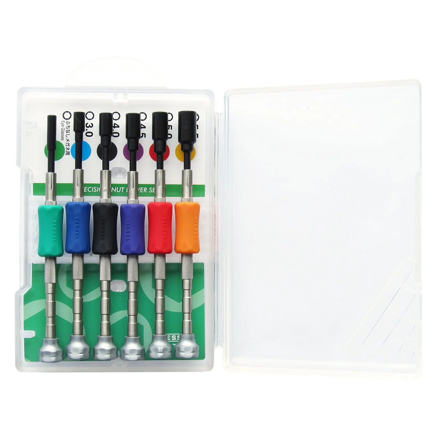 Vessel Precision Nut driver Set No.TD-57 (TD-52 6 pc. set) - Image 2