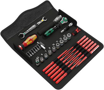 Wera Tools 05135926001 Kraftform Kompact W1 35 Piece Ratchet Screwdriver Maintenance Tool Set - Image 3