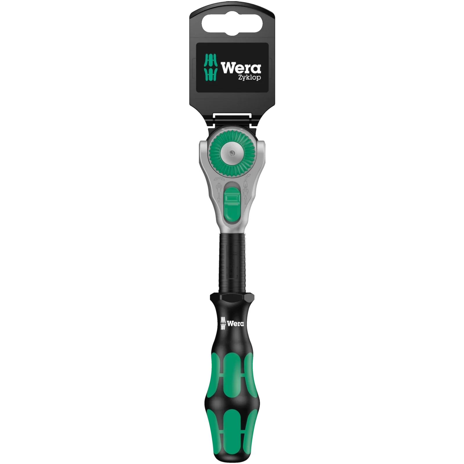 Wera 8000B Sb Ratchet 3/8" Drive/199Mm Zyklop Carded