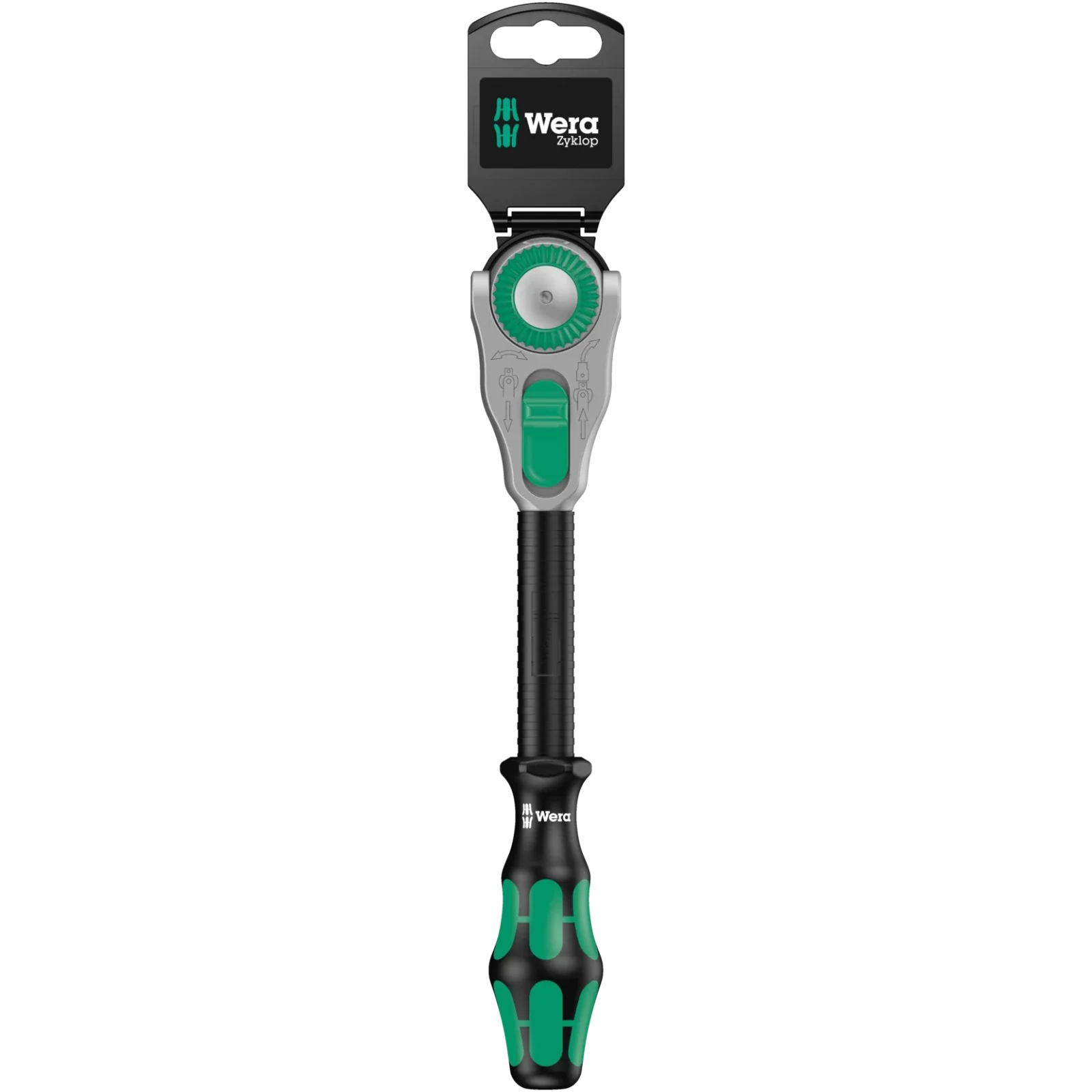 Wera 8000C Sb Ratchet 1/2" Drive/277Mm Zyklop Carded