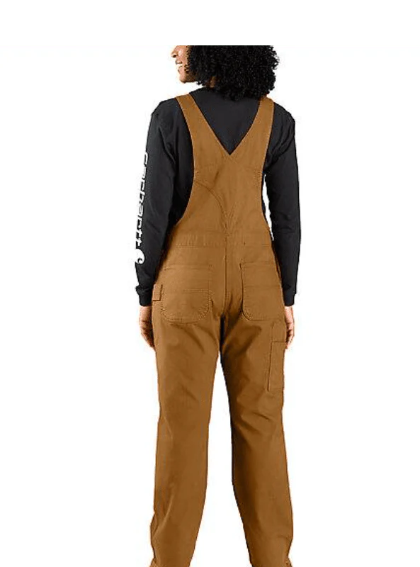 Carhartt Women's Rugged Flex Loose Fit Canvas Bib Overall - Image 3